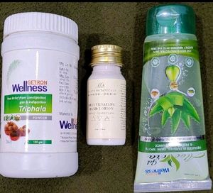 (3 Pack)Alovara Jal &amp; Triphala(त्रिफला)&amp; hand Loti