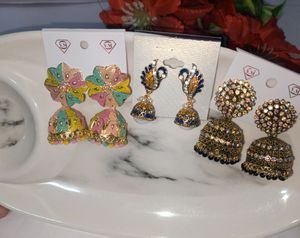 Beautiful Earings 3 Combo Set..