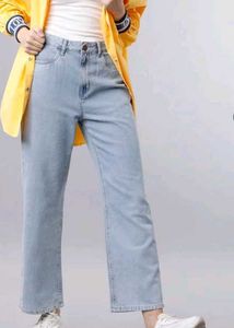Light Wash High rise jeans