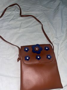 Brown Sling Bag New With Tag