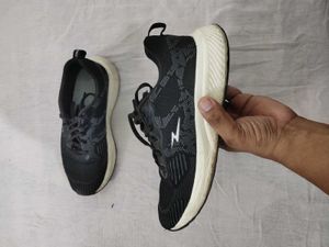 Athco Men's Black Athletic Running Shoes