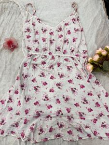 Floral Wrap Dress