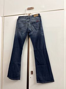 Women's Blue Flared Jeans