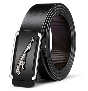 Brand New Jaguar Silver Leather Belt