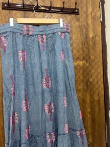 Boho Tiered Maxi Skirt(Brand new )