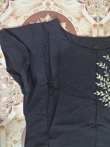 Elegant Black &amp; Gold Dress