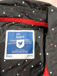 kid's Black Polka Dot Shirt