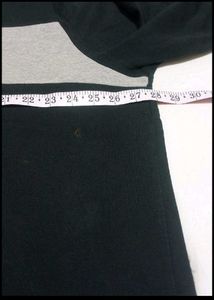 Black Color 5xl Block Sweatshirt