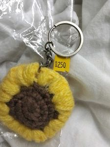 Sunflower Keychain