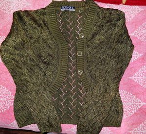 Olive Green Sweater