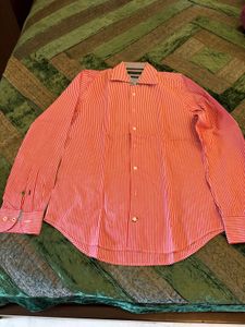 Men's Striped Button-Down Shirt