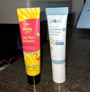 Plum Sunbelievable Duo Sunscreen and Body Lotion