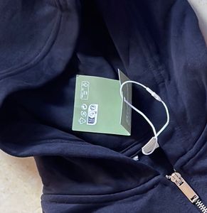 Navy Blue Zip-Up Hoodie