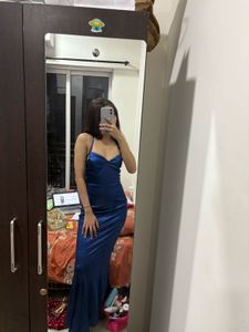 Elegant Blue Evening Gown
