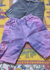 combo Stylish Grey Jogger shorts Pants