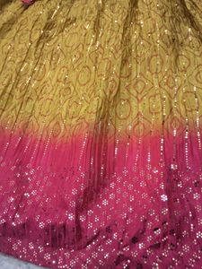 Girls' Ethnic Lehenga Choli Set