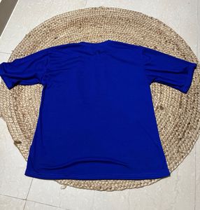 Blue "Too Lazy " T-Shirt