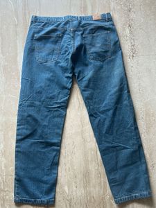 Blue Denim Jeans souled store straight + baggy
