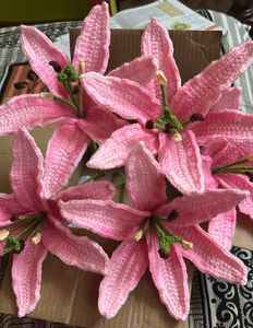 crochet lilies
