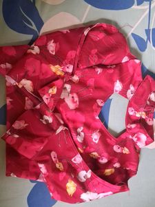 Beautiful Floral Print Blouse