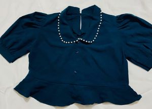Peplum Crop Top