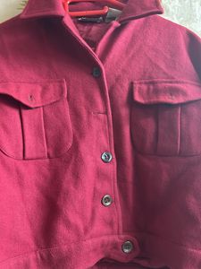 Winter Coat, Full sleeves, beautiful red colour