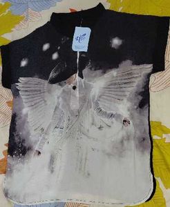 Unique Angel Graphic T-Shirt
