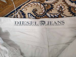 Diesel Jeans white Color