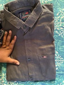 Blue Bottle Plaid Shirt