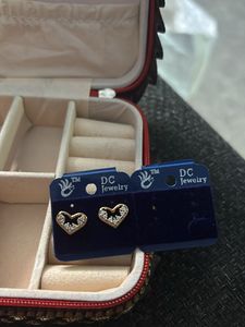 Heart Shape Stud Earrings