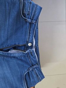 Women's Blue Wide Leg Jeans