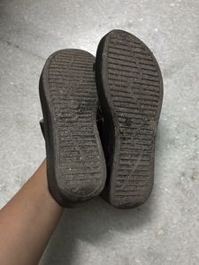 Aerowalk Brown Toe Loop Sandals