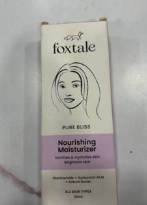 Foxtale Pure Bliss Nourishing Moisturizer