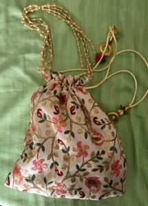 Embroidered Potli Bag