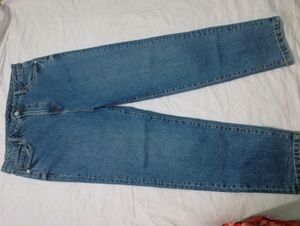 Fame Forever Blue Denim Pant For Women Wear