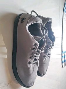 Men's Grey Casual Lace-Up Shoes