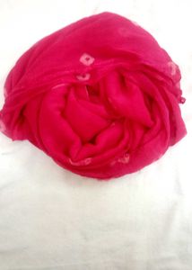 Pink Bandhani Dupatta