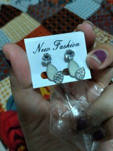Sparkly Teardrop Earrings