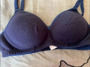 Navy Blue Padded Bra