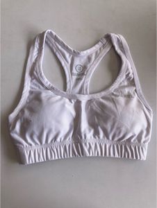 Barrel Sports Bra - White