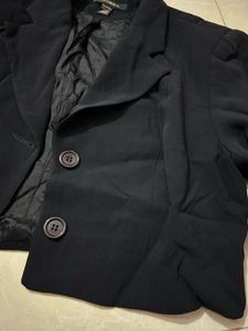 Black Cropped Blazer
