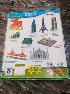 8-in-1 3D Puzzle - Mini Architecture