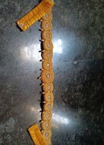 Customised fabric Beaded Waist Belt