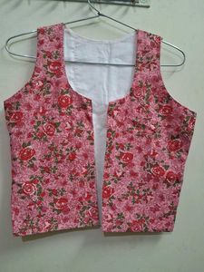 Floral Print Button-Down Top (Quantity 2)