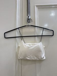 White Bralette Top