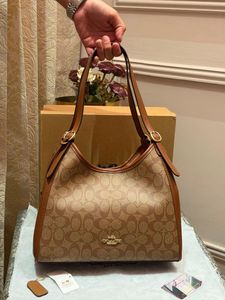 Coach Monogram Shoulder Bag