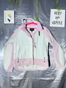 American eagle Pastel Color Block Hooded Jacket