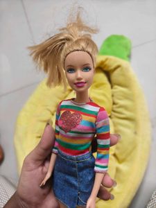 Barbie Doll with Rainbow Top