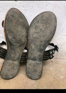 mirror work flip flop