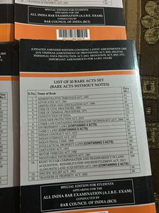 Professional Bare Acts - Law Books Set 4